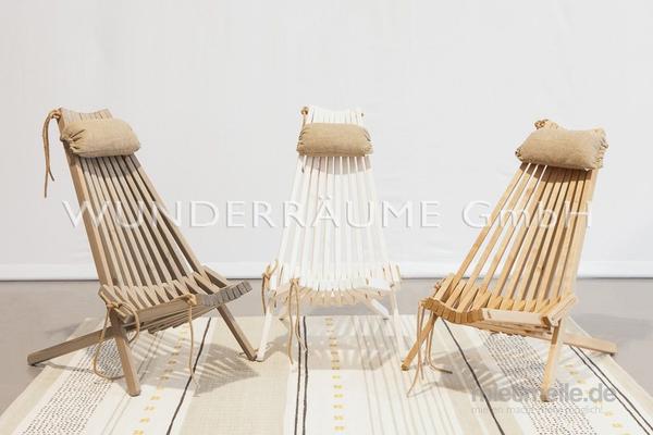 Stühle mieten & vermieten - Liegestuhl Skandi - WUNDERRÄUME GmbH vermietet: Dekoration/Kulisse für Event, Messe, Veranstaltung, Incentive, Mitarbeiterfest, Firmenjubiläum in Lichtenstein/Sachsen