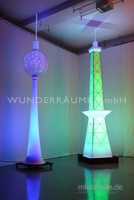 Dekofiguren mieten & vermieten - Funkturm Berlin - WUNDERRÄUME GmbH vermietet: Dekoration/Kulisse für Event, Messe, Veranstaltung, Incentive, Mitarbeiterfest, Firmenjubiläum in Lichtenstein/Sachsen