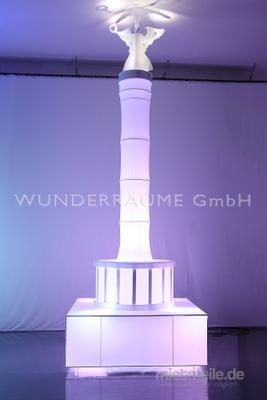 Kulissen mieten & vermieten - Siegessäule Berlin - WUNDERRÄUME GmbH vermietet: Dekoration/Kulisse für Event, Messe, Veranstaltung, Incentive, Mitarbeiterfest, Firmenjubiläum in Lichtenstein/Sachsen