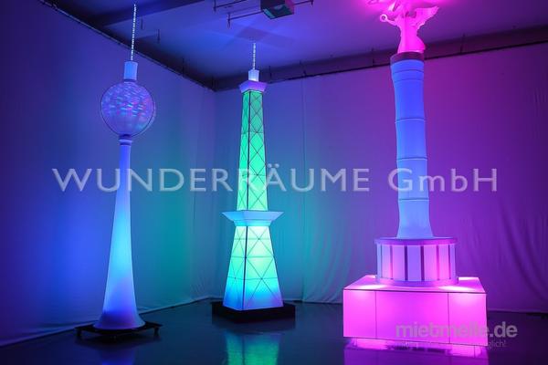 Kulissen mieten & vermieten - Siegessäule Berlin - WUNDERRÄUME GmbH vermietet: Dekoration/Kulisse für Event, Messe, Veranstaltung, Incentive, Mitarbeiterfest, Firmenjubiläum in Lichtenstein/Sachsen
