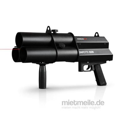 Spezialeffekte mieten & vermieten - Konfettikanone - Gun - Konfettishooter - Confettigun - Konfettigun in Wismar