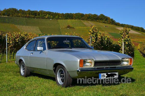 Oldtimer mieten & vermieten - Ford Capri Oldtimer in Brackenheim