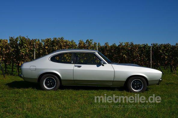 Oldtimer mieten & vermieten - Ford Capri Oldtimer in Brackenheim