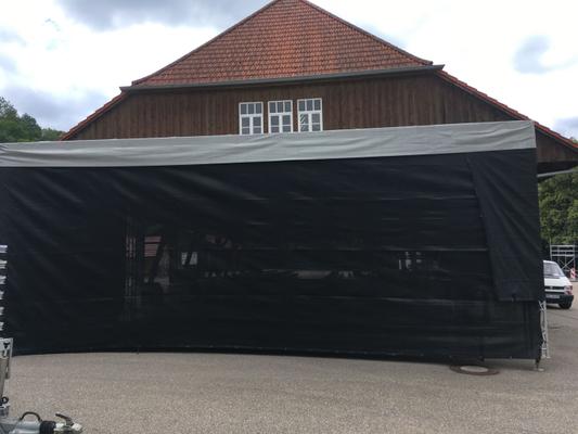Bühne mieten & vermieten - Open Air Bühnendach mit Boden 4 Größen! in Niederstetten