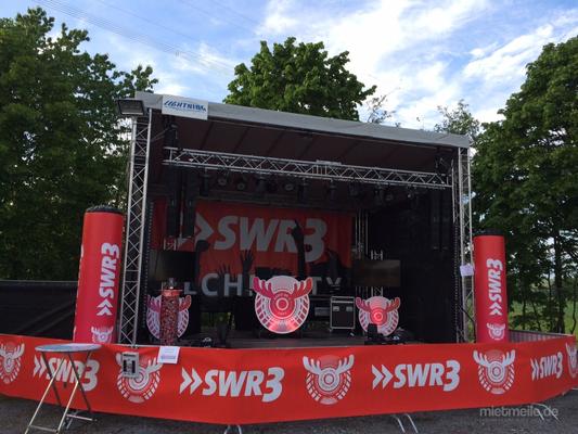 Bühne mieten & vermieten - Open Air Bühnendach mit Boden 4 Größen! in Niederstetten