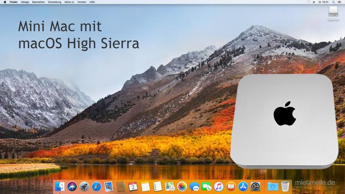 Apple mieten & vermieten - Mac Mini unibody Apple macOS High Sierra minimac macmini - Berlin Hamburg Köln Stuttgart München Leipzig Saarbrücken Duisburg Hannover Bremen Frankfurt in Berlin