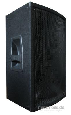 Musikanlage mieten & vermieten - PA-Komplettsystem, PA Anlage, Aktiv-Soundsystem 2.1 System 1000 Watt, 1x Subwoofer 2x Satellit, USB, SD, Mikrofon, Mischpult, CD/DVD Player und Multi Lichtefekt für bis zu 120 Pers in Braunschweig
