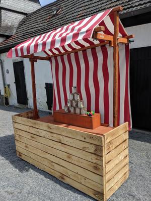 weitere Eventmodule mieten & vermieten - Dosenwerfen im Jahrmarkt-Stil mieten | Das Wurfspiel für Ihr Event in Wuppertal