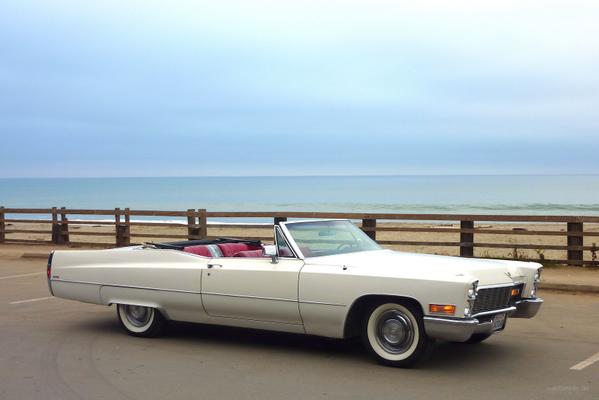Oldtimer mieten & vermieten - Cadillac DeVille Convertible Bj.1968 CABRIOLET für Hochzeitsfahrten mit Chauffeur in Viersen