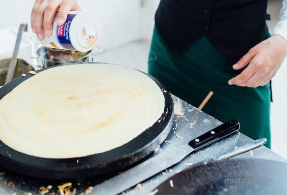Crepes Maker mieten & vermieten - Crêpeseisen doppelt - französische Crêpes selbst gemacht in Bergheim
