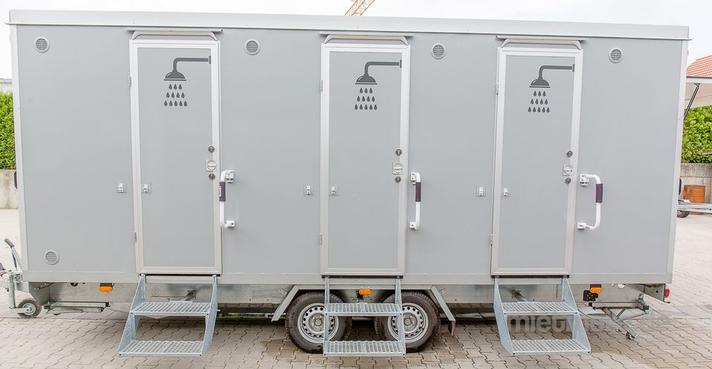 Duschcontainer mieten & vermieten - VIP Duschwagen in Dorsten