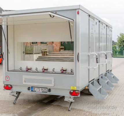 Duschcontainer mieten & vermieten - VIP Duschwagen in Dorsten