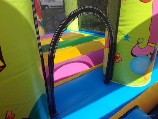 Hüpfburg mieten & vermieten - Profi Hüpfburg Clown Multiplay Center für 1 Tag mieten in Großholbach