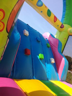 Hüpfburg mieten & vermieten - Profi Hüpfburg Clown Multiplay Center für 1 Tag mieten in Großholbach