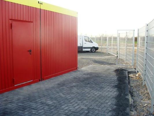 Büro-Container mieten & vermieten - Bürocontainer - Lagerraum - Lagercontainer 36 qm - Elsdorf - 1250 qm Abstellfläche eingezäunt in Elsdorf (Rheinland)