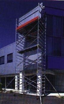 Gerüst mieten & vermieten - Rollgerüst Fahrgerüst Malergerüst für Außenbereich - Standhöhe 5, 45 m = Arbeitshöhe ca. 7, 45 m in Elsdorf (Rheinland)