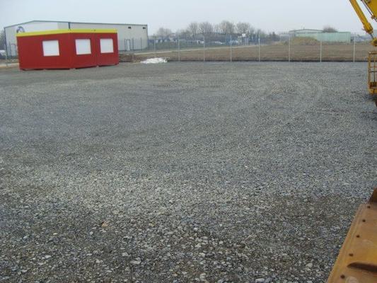Büro-Container mieten & vermieten - 1200 m² eingezäuntes + befestigtes Gewerbegrundstück - teilbar ab 250 m² zu mieten - Bürocontainer 36 qm zubuchbar in Elsdorf (Rheinland)