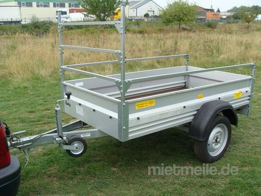 Kastenanhänger mieten & vermieten - Barby Tieflader offener Kastenanhänger 750 kg ungebremst in Köln