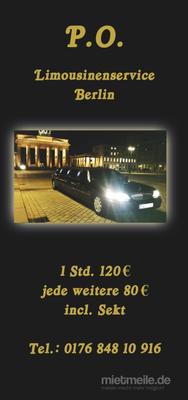 Limousinen mieten & vermieten - P.O Limosinenservice in Berlin