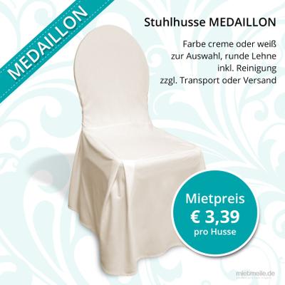 Stuhlhussen mieten & vermieten - Stuhlhusse creme / champagner für Bankettstühle mit runder Lehne, inkl. Reinigung, Stuhlhussen, Stuhlüberzug, Bankettstuhl in Berlin