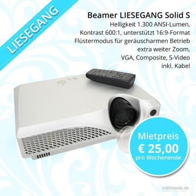 Beamer mieten & vermieten - BEAMER Projektor Liesegang Solid S für Hochzeit, Event, Präsentation, Tagung in Berlin