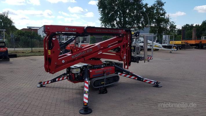 Teleskopbühnen mieten & vermieten - Raupenhebebühne Hinowa Lightlift 17.75 in Salzgitter Engelnstedt