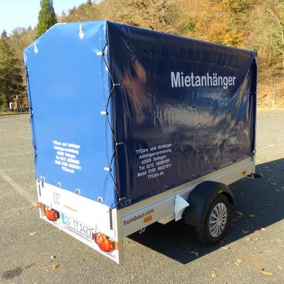 Planenanhänger mieten & vermieten - Anhänger mit Plane zu Top Preisen in Solingen