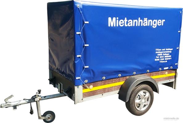 Planenanhänger mieten & vermieten - Anhänger mit Plane750-2500 kg in Solingen