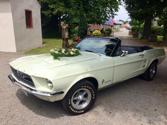 Oldtimer mieten & vermieten - Mustang Cabrio Bj. 1967, Hochzeitsauto, Chauffeur/-in, Oldtimer in Freiburg im Breisgau