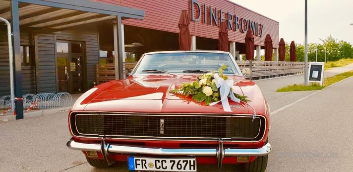 Oldtimer mieten & vermieten - Camaro Cabrio Bj. 67, Hochzeitsauto, Chauffeur/-in, Oldtimer in Freiburg im Breisgau