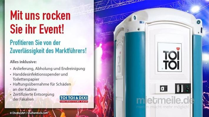 Toilettenkabine mieten & vermieten - Miettoilette, mobile Toilette, Veranstaltung WC, Event Toilette, Toilettenkabine, Toilettenwagen, DIXI-Klo, das Original, Hygiene, zertifizierte Entsorgung, Endreinigung in Heiligenhaus