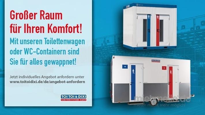 Toilettenkabine mieten & vermieten - Miettoilette, mobile Toilette, Veranstaltung WC, Event Toilette, Toilettenkabine, Toilettenwagen, DIXI-Klo, das Original, Hygiene, zertifizierte Entsorgung, Endreinigung in Heiligenhaus