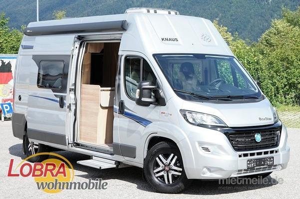 Wohnmobile mieten & vermieten - KNAUS BoxStar 600 SOLUTION, Kastenwagen mit HUBBETT, Perfekt für 4 Personen! in Kiefersfelden