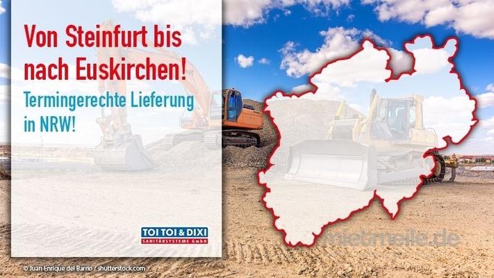 Büro-Container mieten & vermieten - Bauwagen, WC-Trailer, Miettoilette, mobile Toilette, Hygiene in Mülheim an der Ruhr