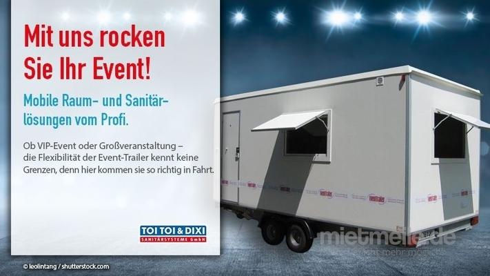 weitere Eventmodule mieten & vermieten - Eventtrailer, WC-Trailer, Miettoilette, mobile Toilette, Hygiene in Mülheim an der Ruhr