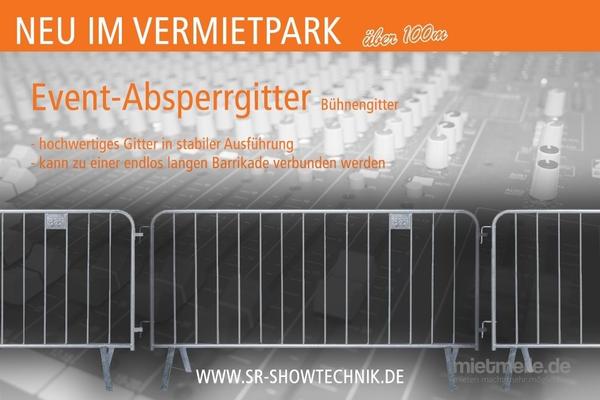 Absperrung mieten & vermieten - Event-Absperrgitter C 2 zum mieten in Neuenkirchen