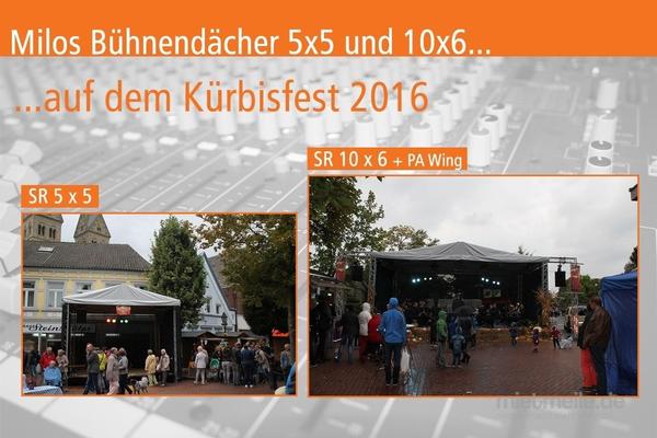 Bühne mieten & vermieten - Bühnendach / Bühne / Satteldach mieten für Ihre Veranstaltung in Neuenkirchen