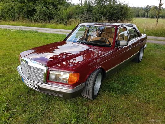 Hochzeitsauto mieten & vermieten - Mercedes Benz 280 SE in Stephanskirchen