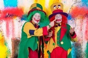 Clown mieten & vermieten - ClownsBrothers – Kinderzauberer Clown August & Clown Pippy Ein Feuerwerk an niveauvoller Comedy & bestem Entertainment für Firmenfeiern, Kinderclown, Hochzeiten in Bochum