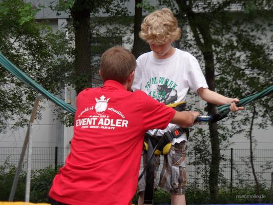 Bungee mieten & vermieten - Bungeetrampolin, Bungytrampolin, Bungee Trampolin mieten leihen Stuttgart münchen in Göppingen