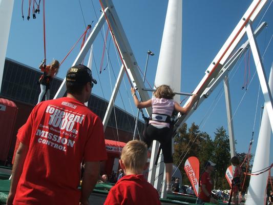 Bungee mieten & vermieten - Bungeetrampolin, Bungytrampolin, Bungee Trampolin mieten leihen Stuttgart münchen in Göppingen