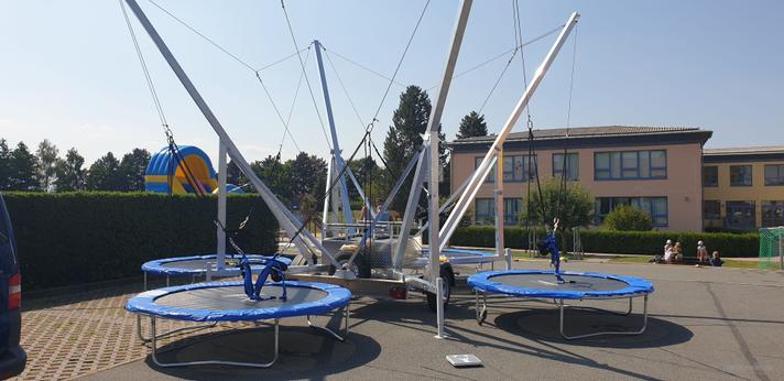 Bungee mieten & vermieten - 4er Bungeetrampolin zu vermieten in Naumburg