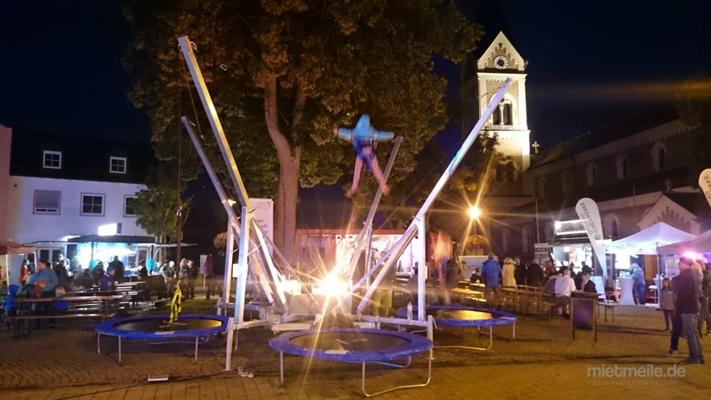 Bungee mieten & vermieten - 4er Bungeetrampolin zu vermieten in Naumburg