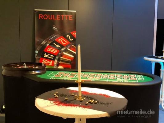weitere Eventmodule mieten & vermieten - Casinoevent mieten - Roulettetisch mieten - Pokertisch mieten, Black Jack mieten in Leverkusen
