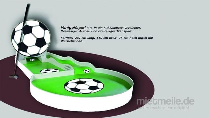 Minigolf mieten & vermieten - Mini-Golf als liegende Werbebahn. in Wunstorf