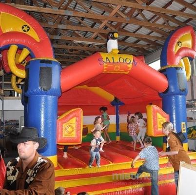 Hüpfburg mieten & vermieten - INKL.VERSAND Hüpfburg Western Saloon inkl.Versand,Rückholung und 19% MwSt. in Münnerstadt