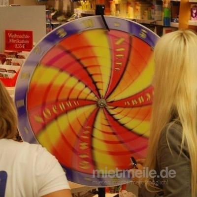 Glücksrad mieten & vermieten - INKL.VERSAND Glücksrad, Modell "Spirale" inkl.Versand,Rückholung und 19% MwSt. in Münnerstadt