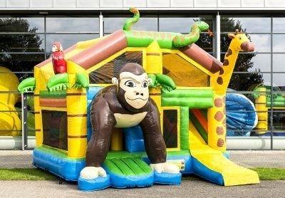 Hüpfburg mieten & vermieten - Hüpfburg Multiplay Jungle Safari reisen Rutsche Geburtstag/Party/Feier/Event in Celle
