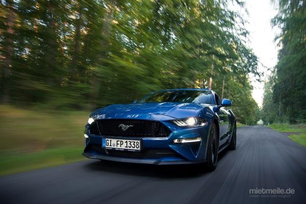 Sportwagen mieten & vermieten - Ford Mustang GT 2019 selbst fahren und erleben in Wettenberg