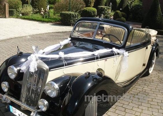 Hochzeitsauto mieten & vermieten - Hochzeitsauto Oldtimer Cabrio Hochzeitsfahrt in Emsdetten